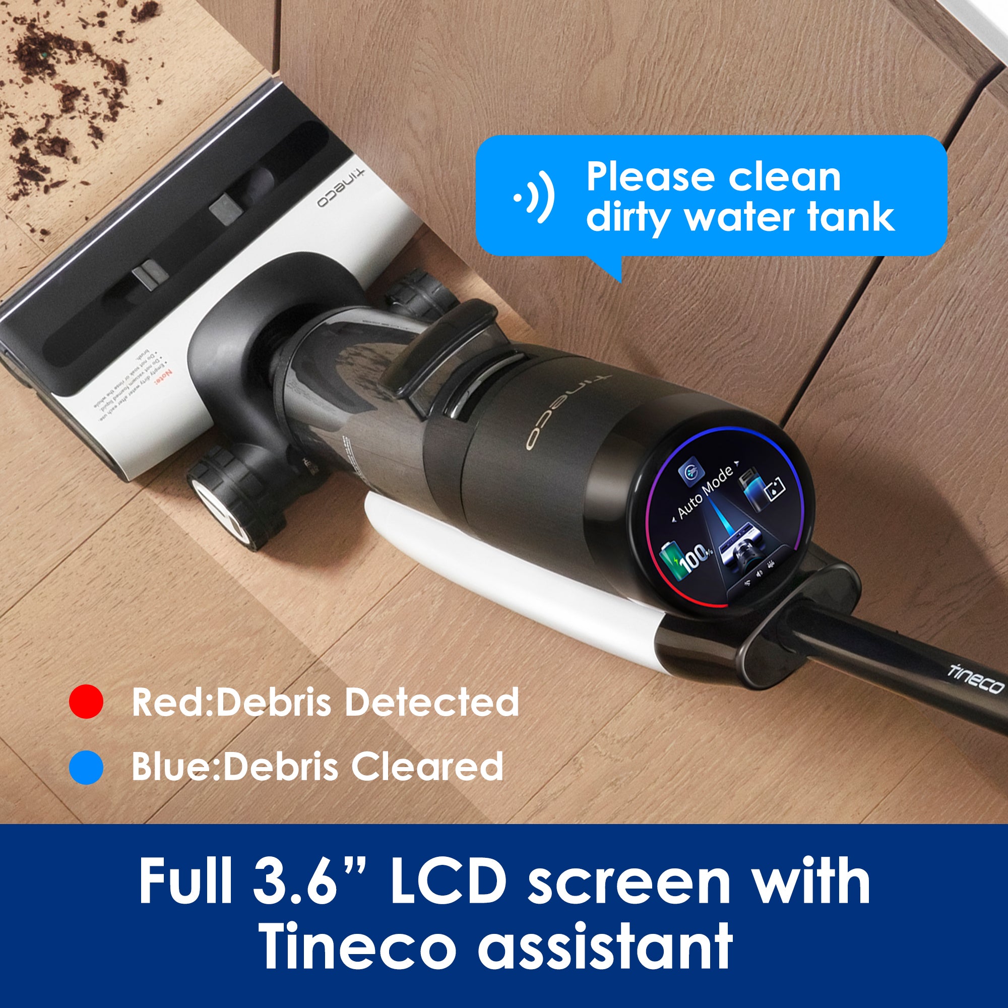 Tineco FLOOR ONE S7 PRO Smart Wet Dry Vacuum Cleaner