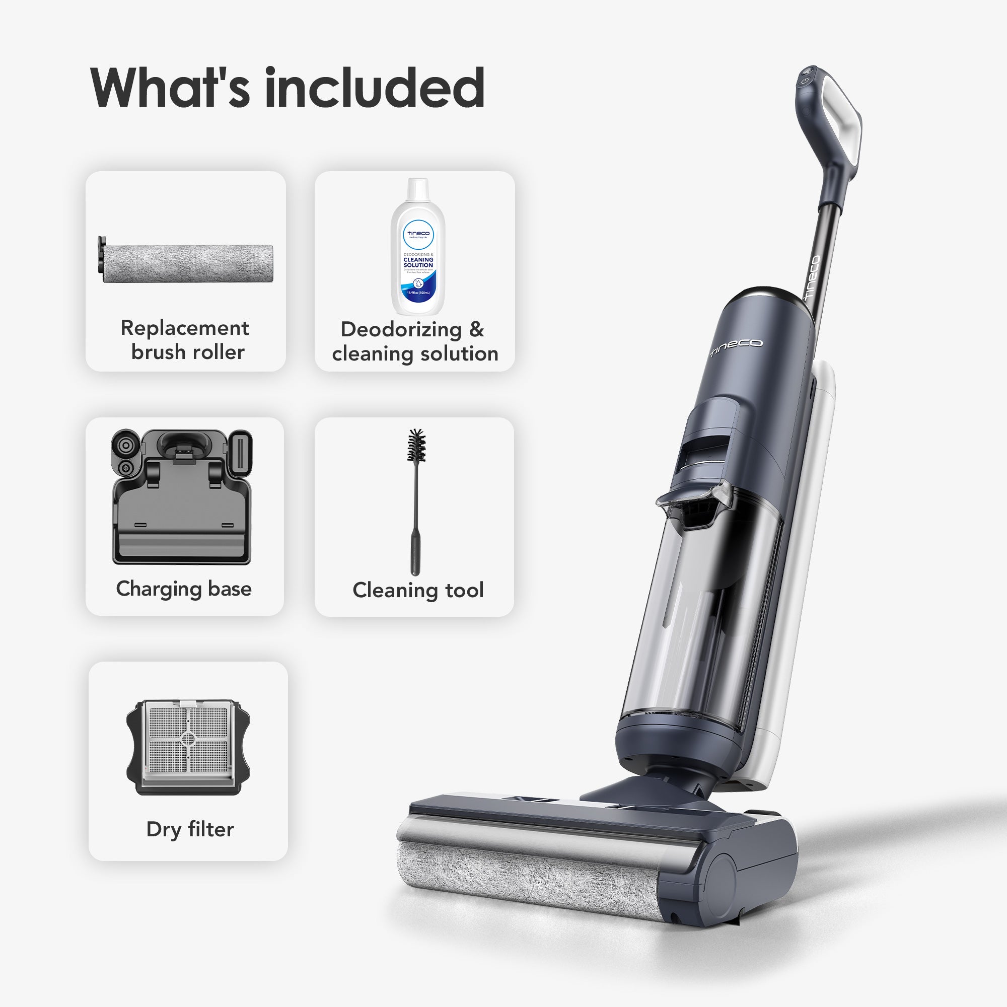 Tineco FLOOR ONE S5 Smart Wet Dry Vacuum Cleaner - Tineco US