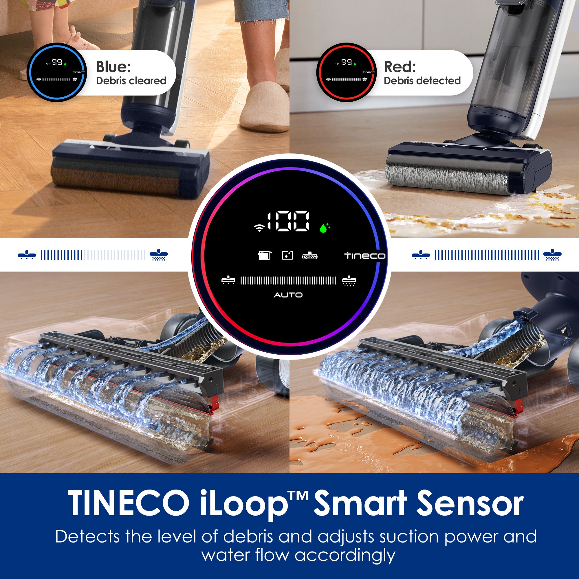 Tineco FLOOR ONE S5 Smart Wet Dry Vacuum Cleaner - Tineco US