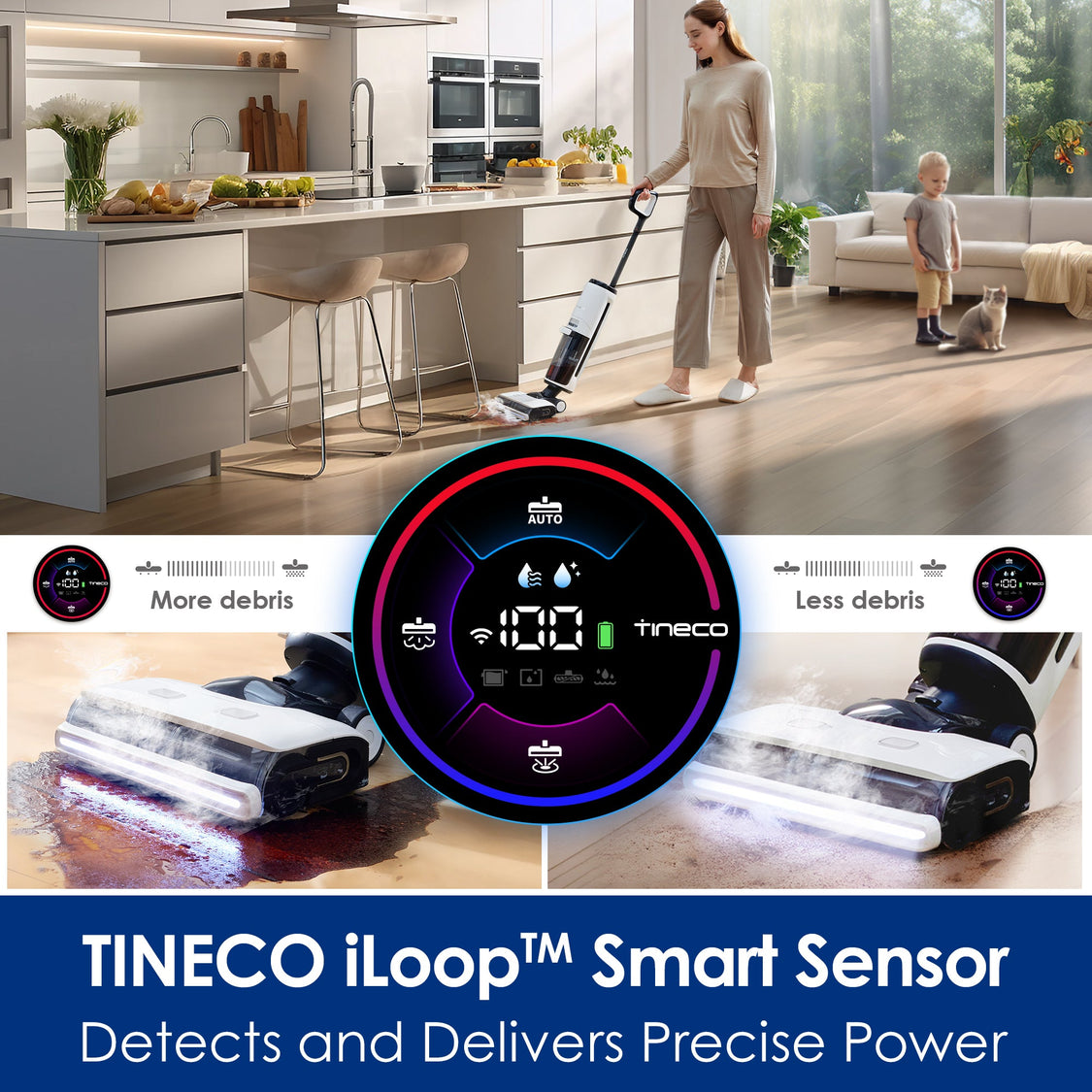 TINECO FLOOR ONE S7 STEAM SMART WET DRY VACUUM CLEANER Tineco US