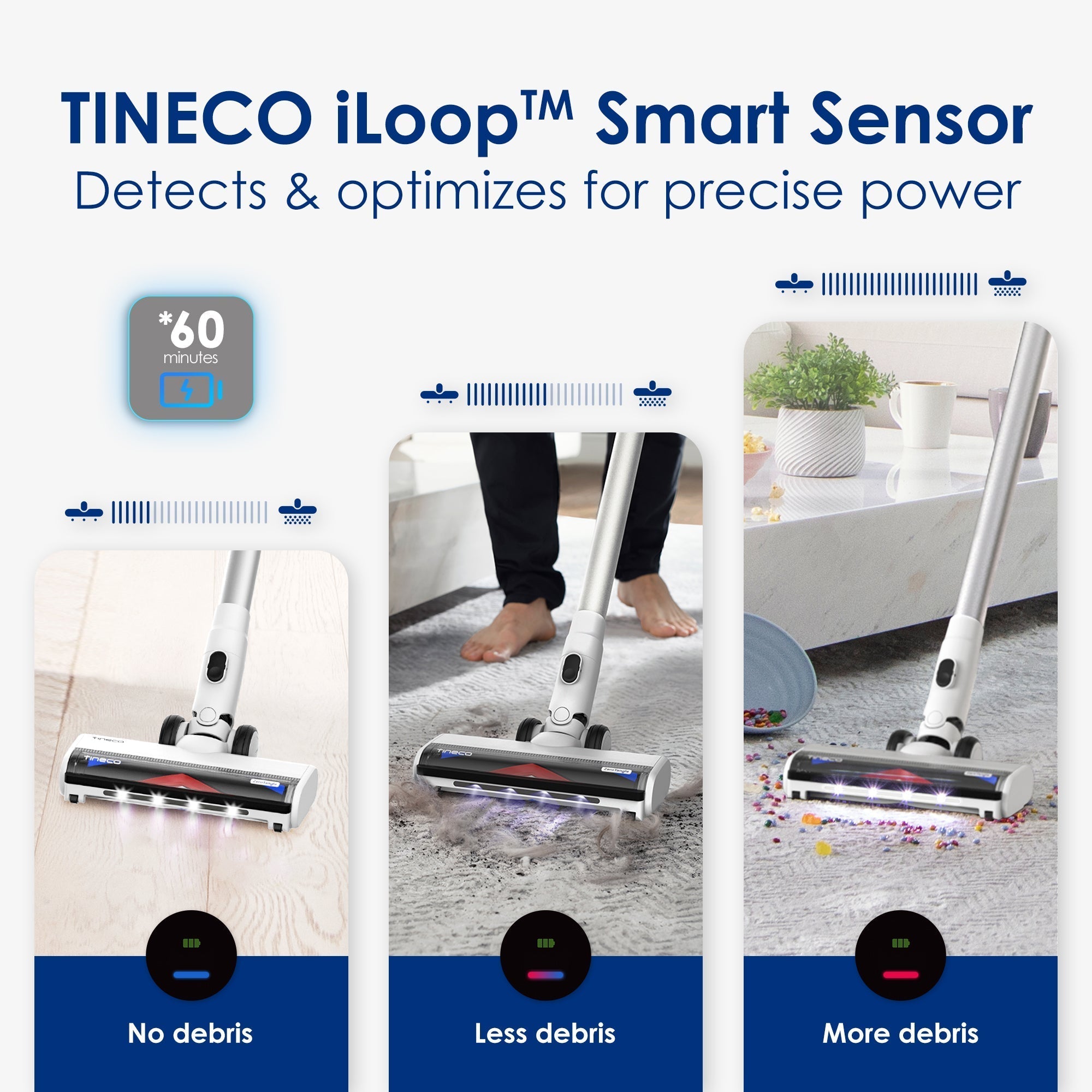 Tineco PURE ONE Station Smart Cordless Stick Vacuum Cleaner