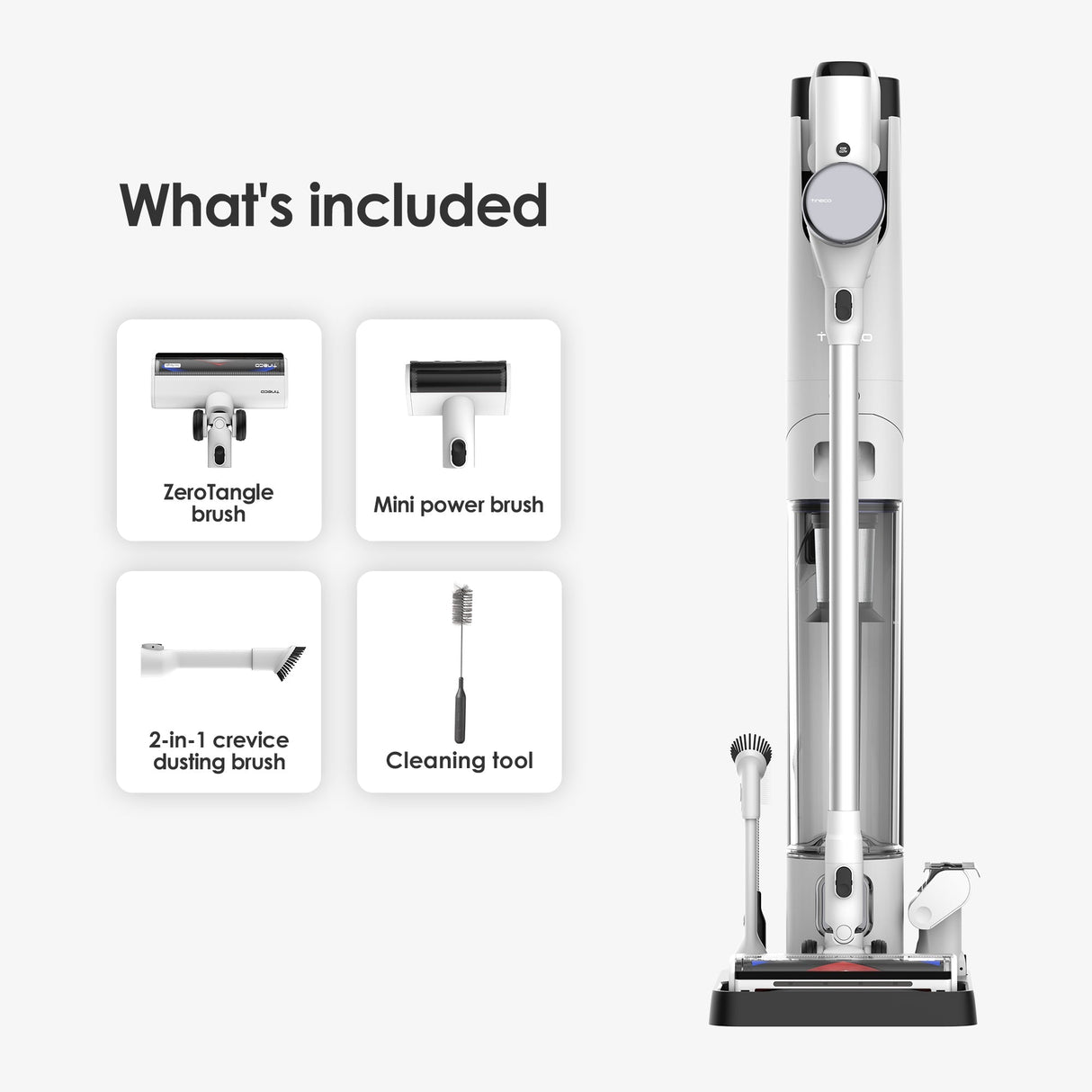 Tineco PURE ONE Station Smart Cordless Stick Vacuum Cleaner